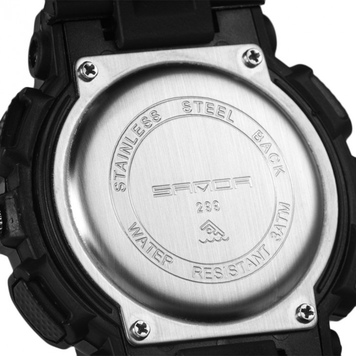Mens LED Digital Multifunction Waterproof Sport Military Shock Watches