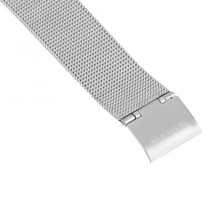 WWOOR Super Thin Simple Quartz Watches Casual Waterproof Quartz Watch