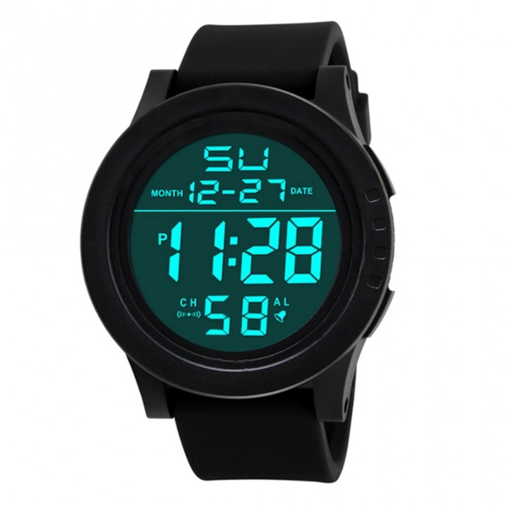 2001 Unisex LED Digital Sport Watch 30m Waterproof Multifunctional