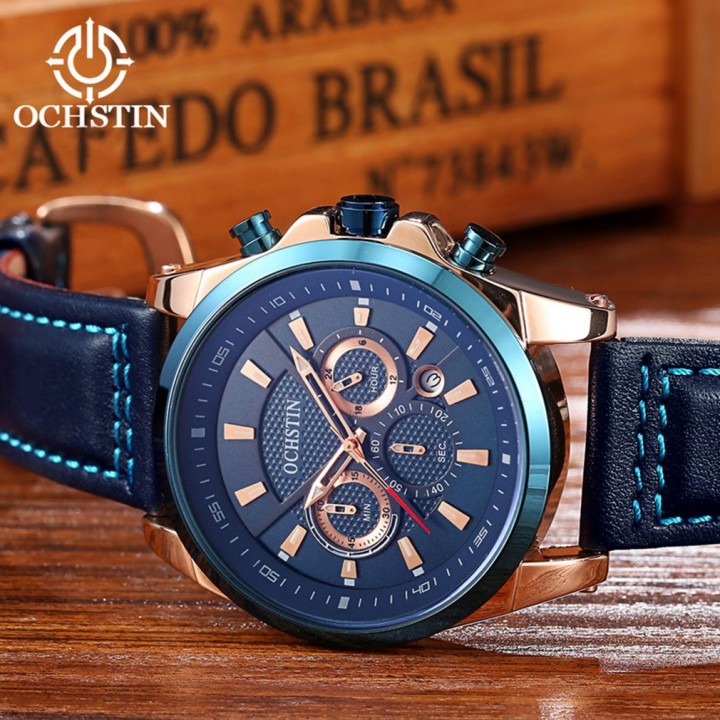 OCHSTIN 065 Luxury Chronograph Men Quartz Watch Waterproof Outdoor Men Clock