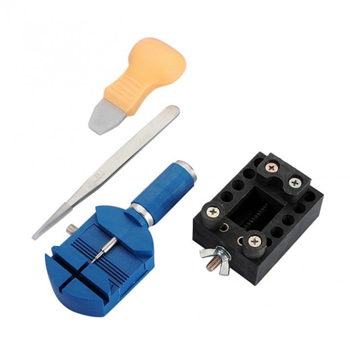 13PCS Watch Repair Tool Kit Watch Case Opener Link Remover Spring Bar Tool Set