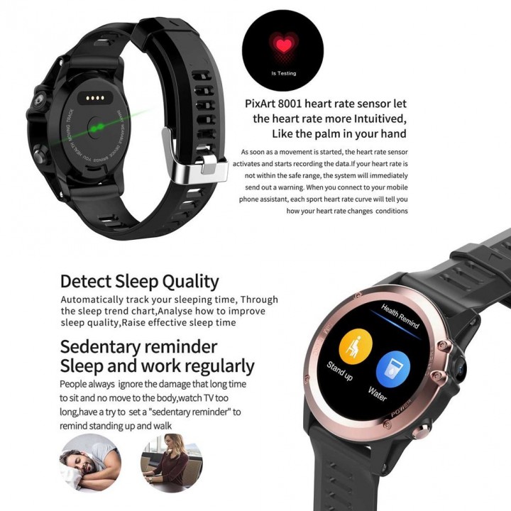 Multi-Function Microwear Waterproof Call Sports Smart Watch Unisex Wristwatch
