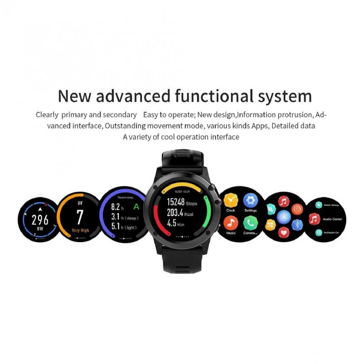 Multi-Function Microwear Waterproof Call Sports Smart Watch Unisex Wristwatch