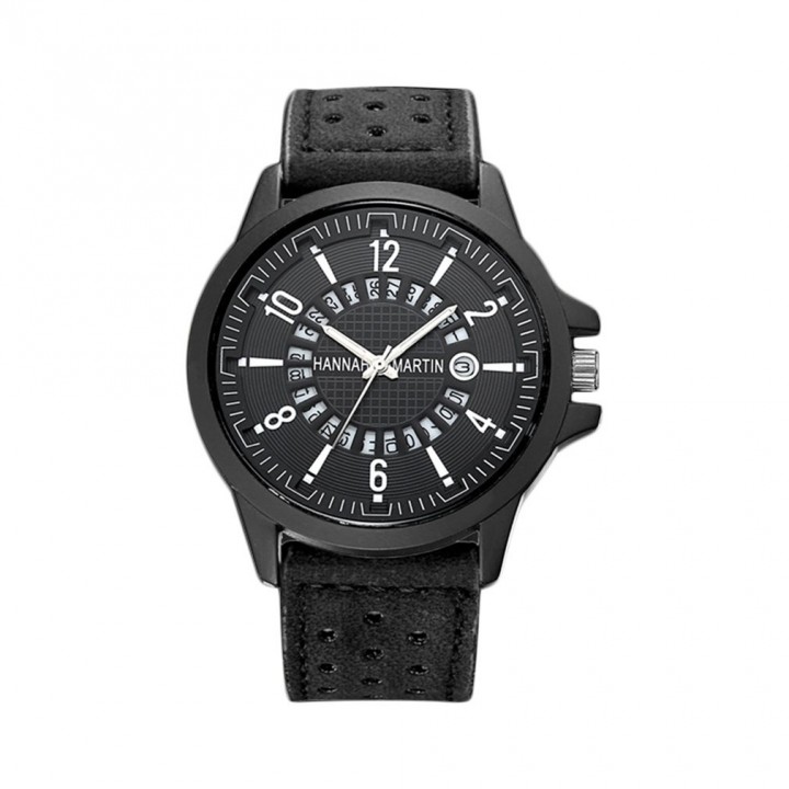 Hannah Martin HM-1601 Waterproof Male Sport Watch Fashion Quartz Wristwatch