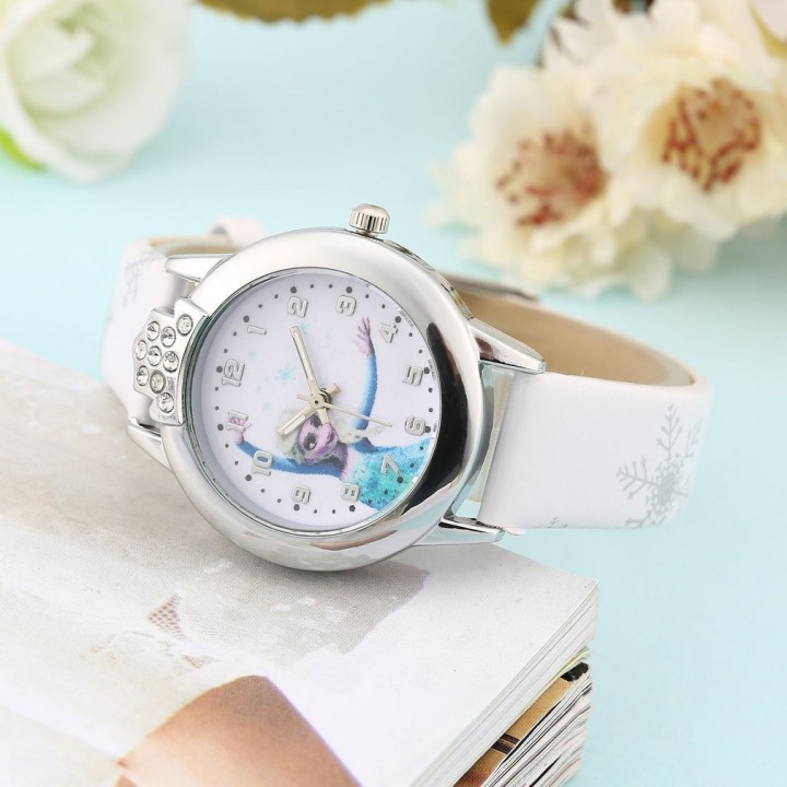 Cartoon Children Watches Fashion Students Quartz Wristwatch with Small Dial
