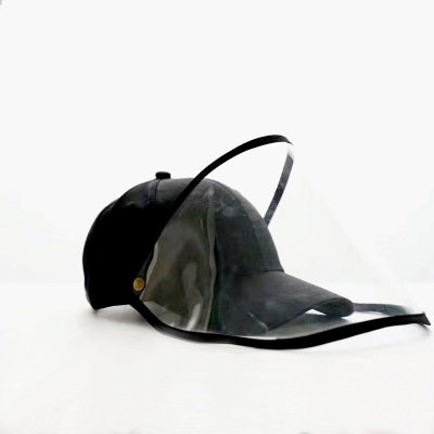 Protective Face Shield Cover Hat Anti Spitting Saliva Drool Fisherman Cap