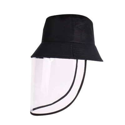Protective Face Shield Cover Hat Anti Spitting Saliva Drool Fisherman Cap