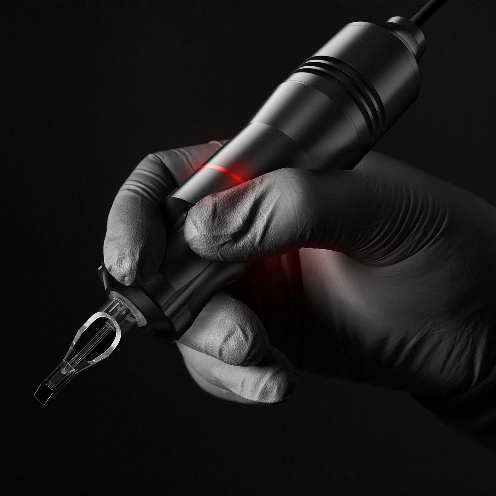 Wormhole tattoo pen professional complete rotary tattoo machine 50 ink cartridge needle tattoo pen