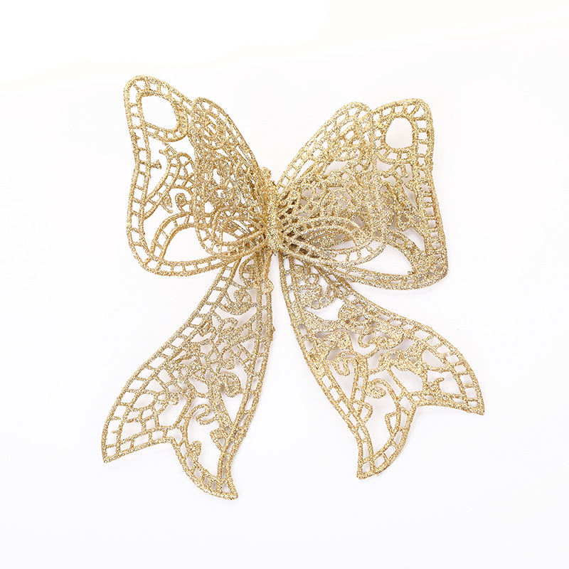 Christmas Ornament Christmas Tree Pendant Party Decoration pendant hollow simulation Butterfly