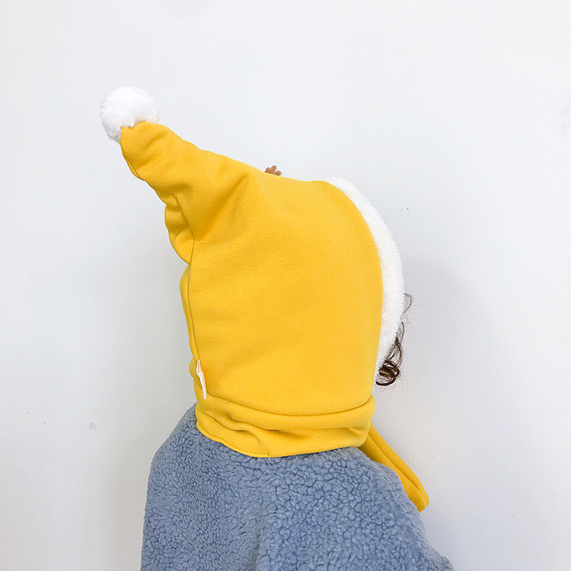 Children&apos;s cap for boys and girls Christmas gift christmas hat warm ear cap double thickness