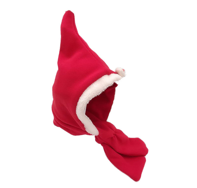 Children&apos;s cap for boys and girls Christmas gift christmas hat warm ear cap double thickness