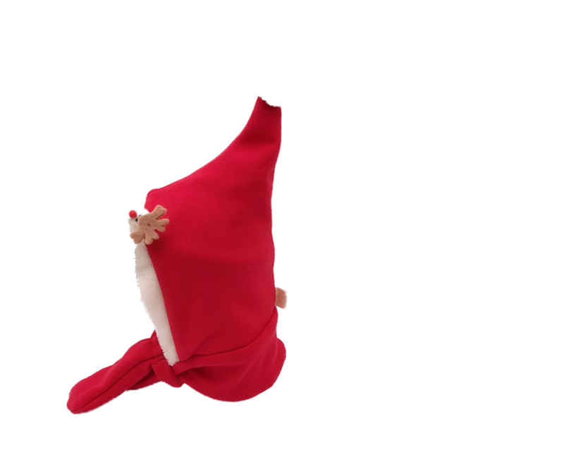 Children&apos;s cap for boys and girls Christmas gift christmas hat warm ear cap double thickness