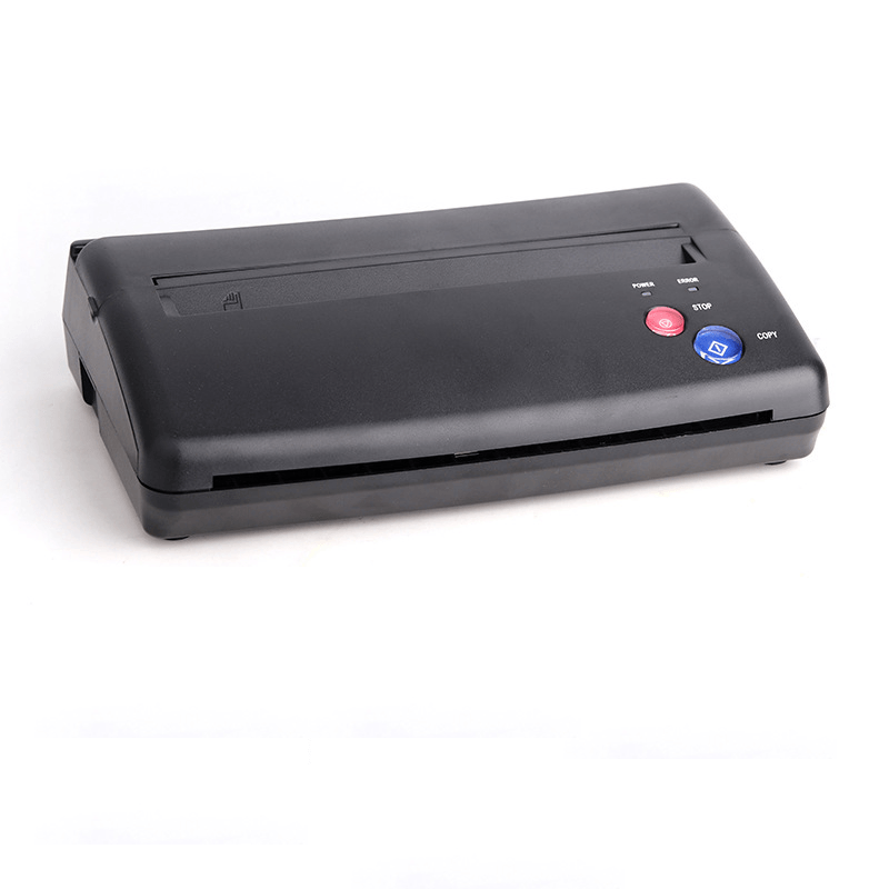 Tattoo thermal transfer machine copier transparent button beauty tool
