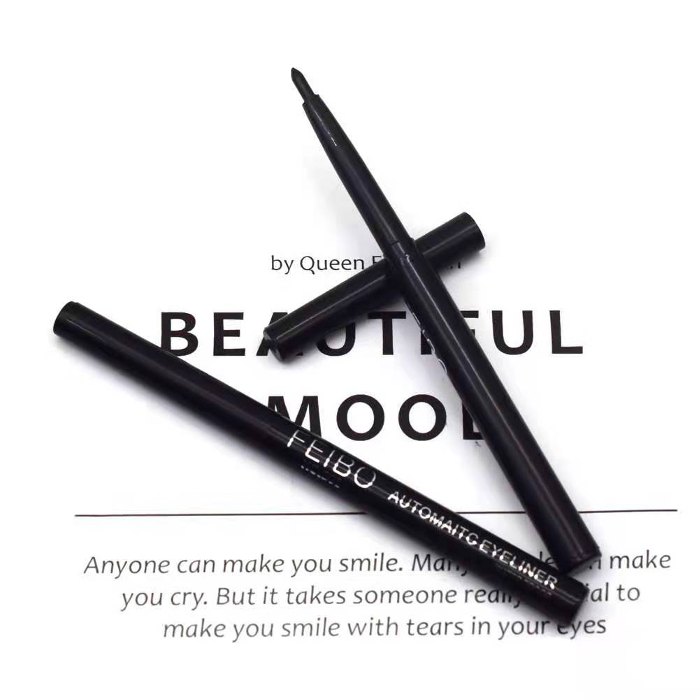 Black Automatic Eyeliner Long Last Sweatproof Waterproof Eye Liner Pencil Non-marking Eyeliner