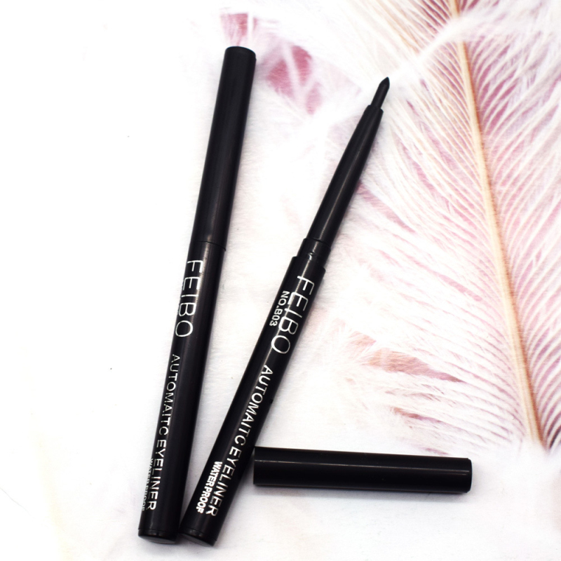 Black Automatic Eyeliner Long Last Sweatproof Waterproof Eye Liner Pencil Non-marking Eyeliner