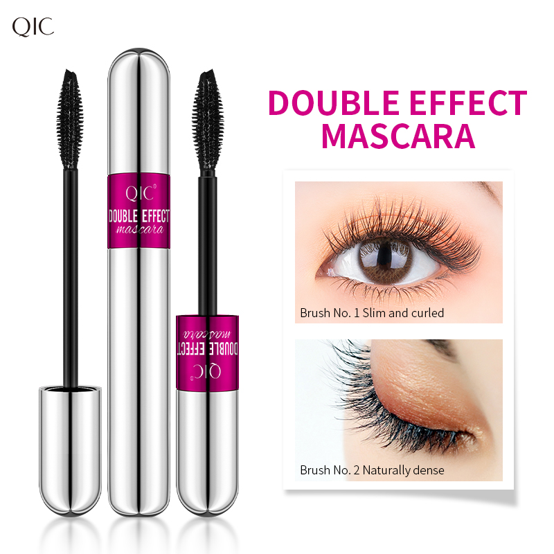 Two-in-one Dual-effect Water-proof Mascara Does Not Smudge Thick Curls And Stretch