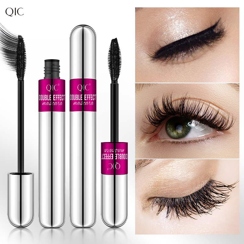 Two-in-one Dual-effect Water-proof Mascara Does Not Smudge Thick Curls And Stretch