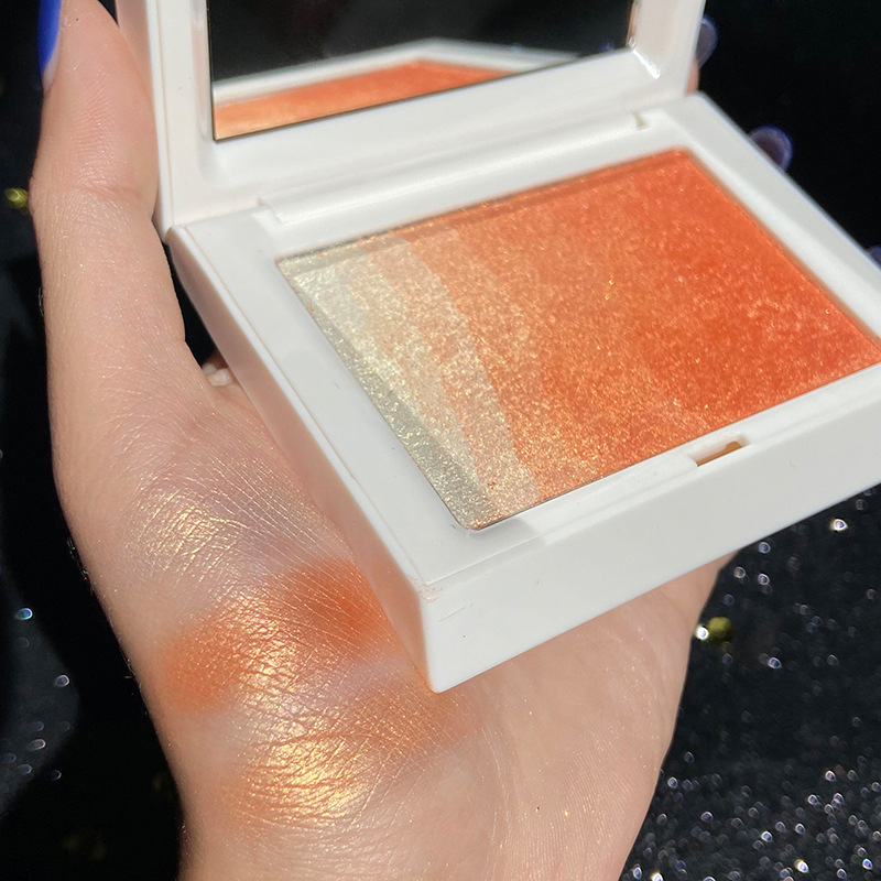 XUAN COLOR European and American style gradual gradient blush one pan baking powder makeup