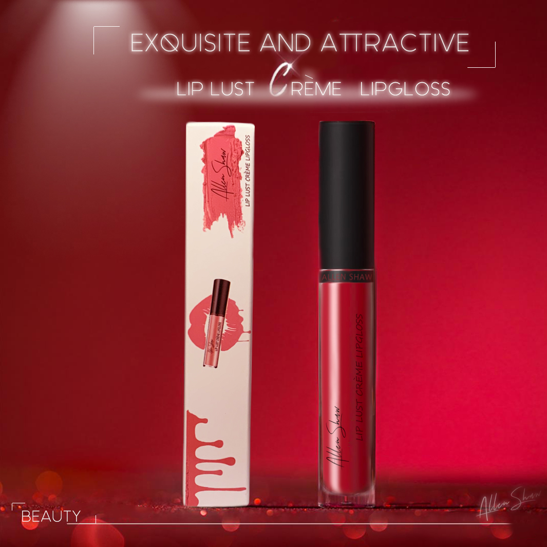 Lip Glaze Cream Lip Gloss European and American Cosmetics Beauty Makeup
