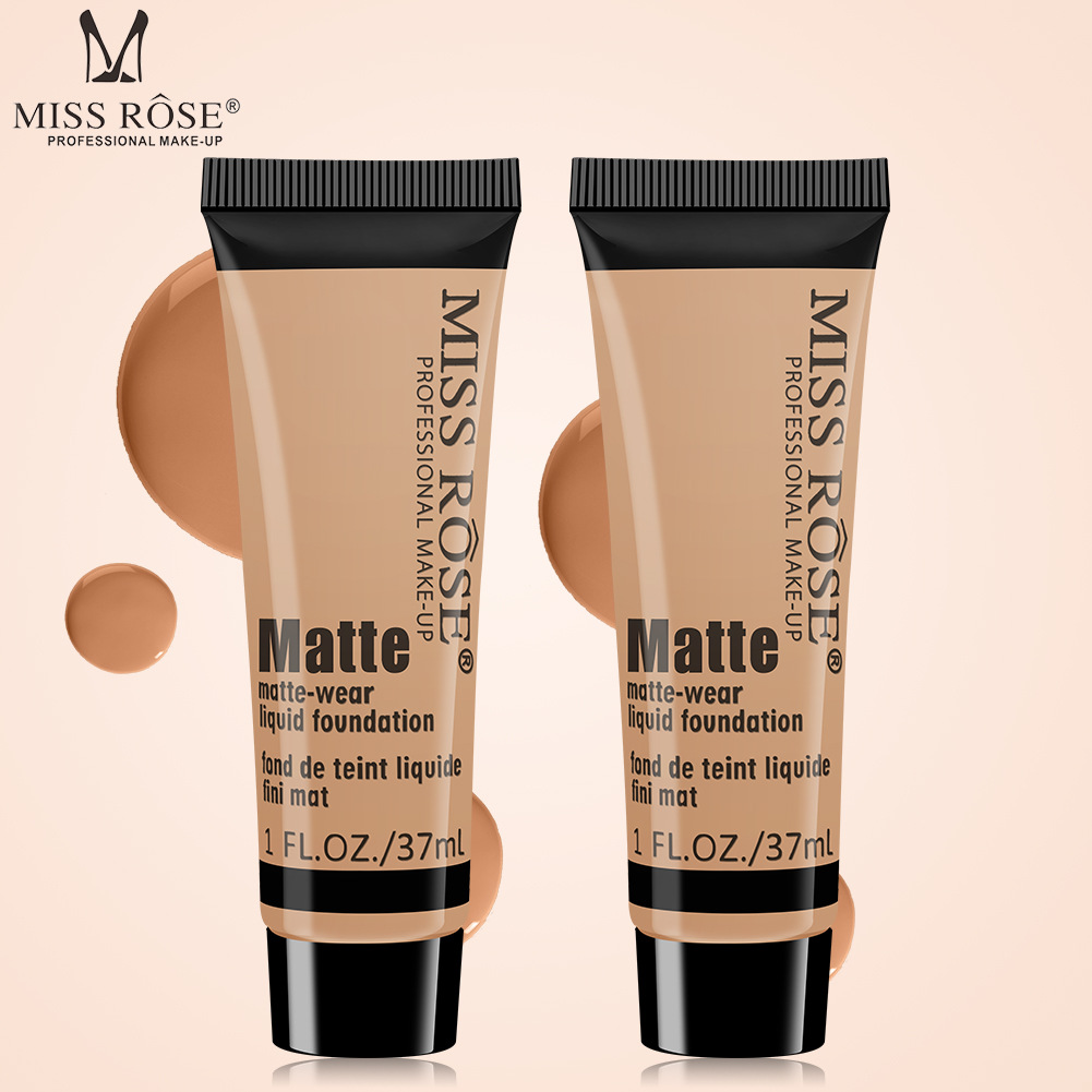 New matte waterproof concealer oil control foundation cream refreshing moisturizing long-lasting