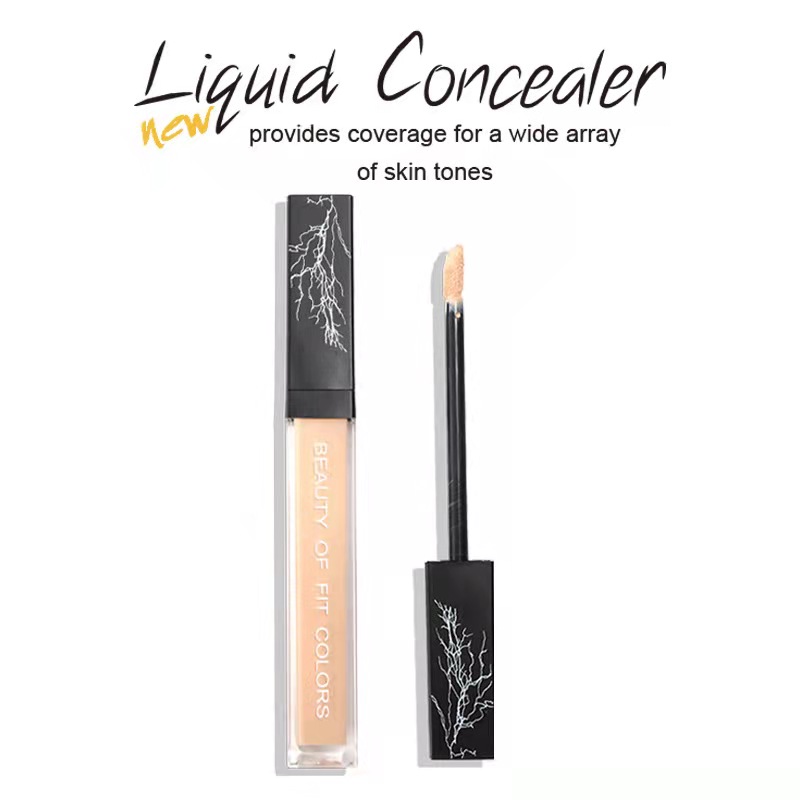 3 Colors Natural Moisturizing Highlighter Brightening Smoothing Waterproof Concealer Liquid