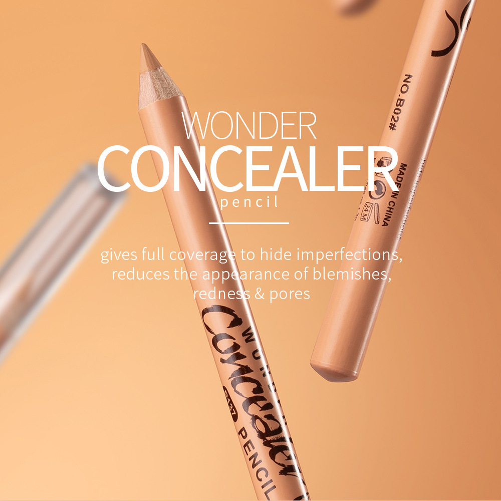 MENOW  Women's Conconcealer wooden pole Makeup