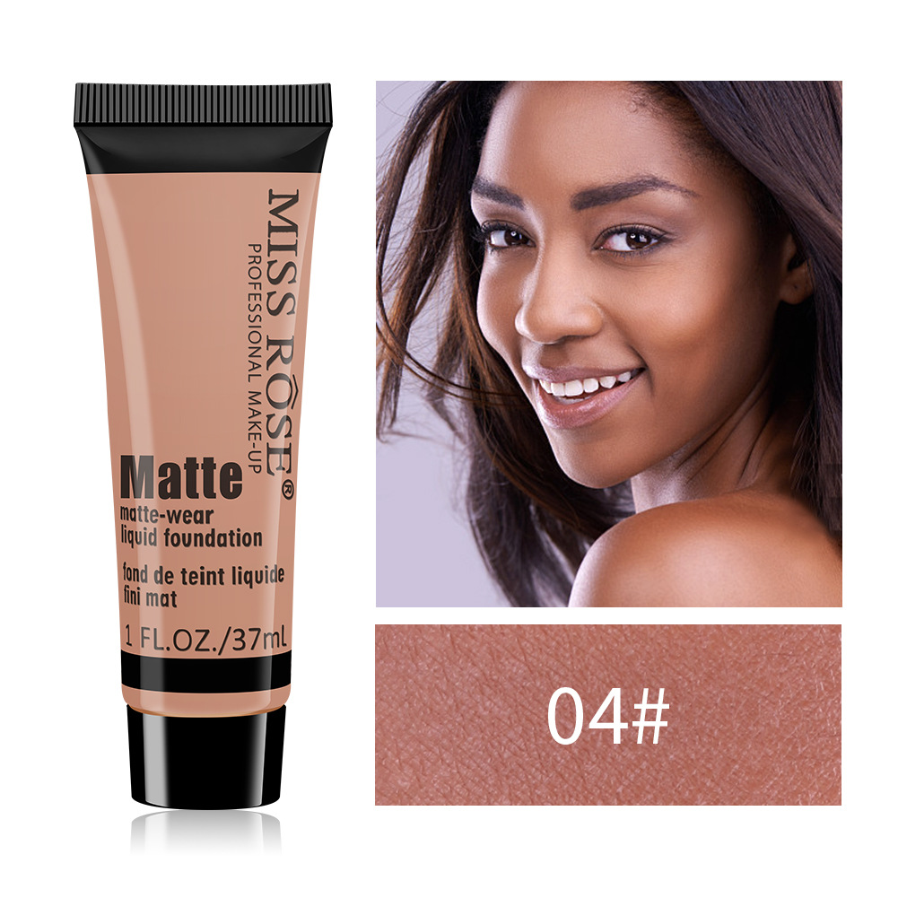 New matte waterproof concealer oil control foundation cream refreshing moisturizing long-lasting