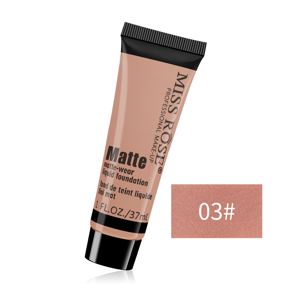 New matte waterproof concealer oil control foundation cream refreshing moisturizing long-lasting