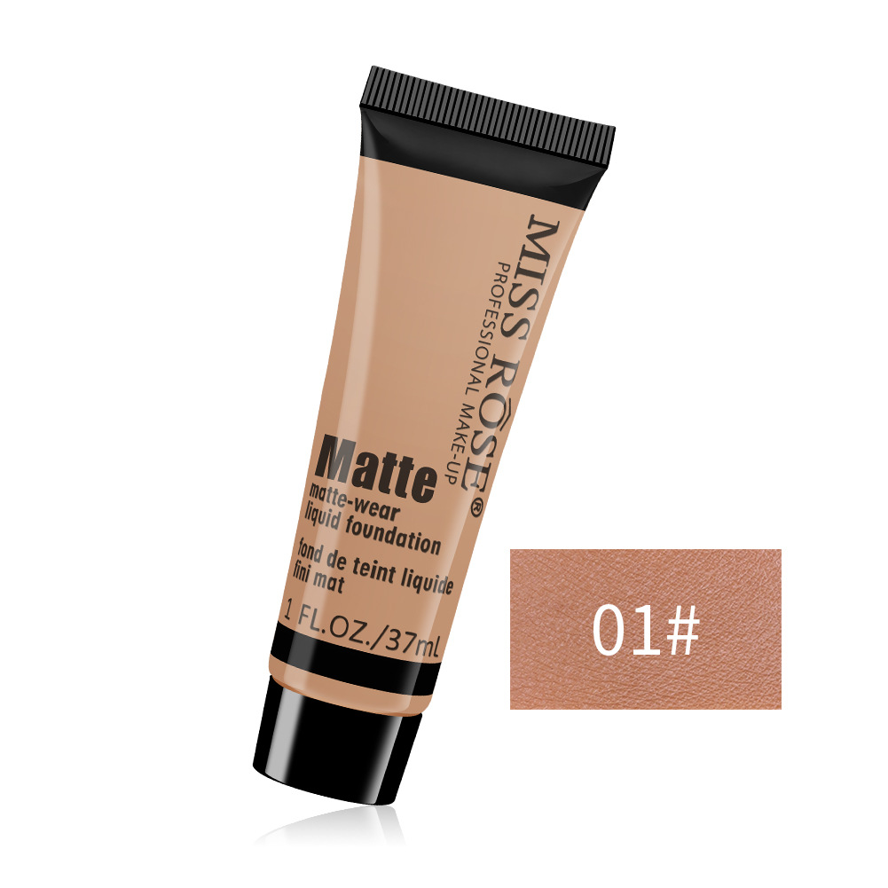 New matte waterproof concealer oil control foundation cream refreshing moisturizing long-lasting