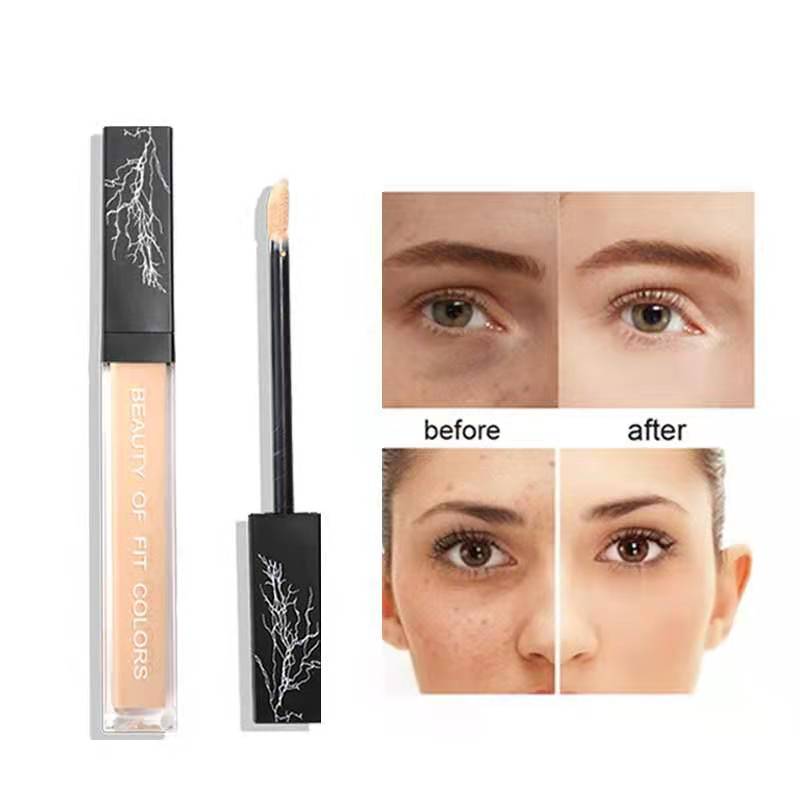 3 Colors Natural Moisturizing Highlighter Brightening Smoothing Waterproof Concealer Liquid