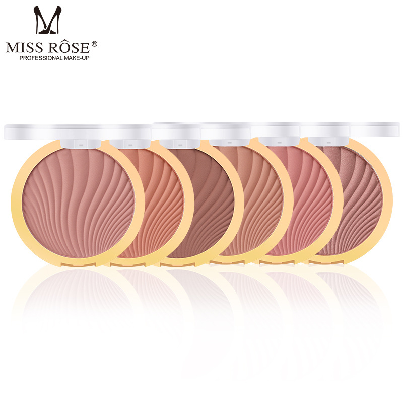 MISS ROSE Makeup Monochrome Matte Brighten Complexion Rouge Nude Makeup Natural Repair Blush