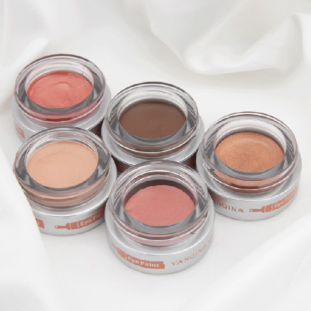 YANQINA Monochromatic eye shadow makeup waterproof flash Colour makeup Eye shadow