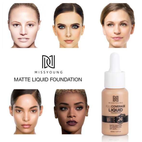 Burst Liquid Foundation Matte Lasting Concealer and Oil Control Liquid BB Cream