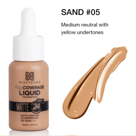 Burst Liquid Foundation Matte Lasting Concealer and Oil Control Liquid BB Cream