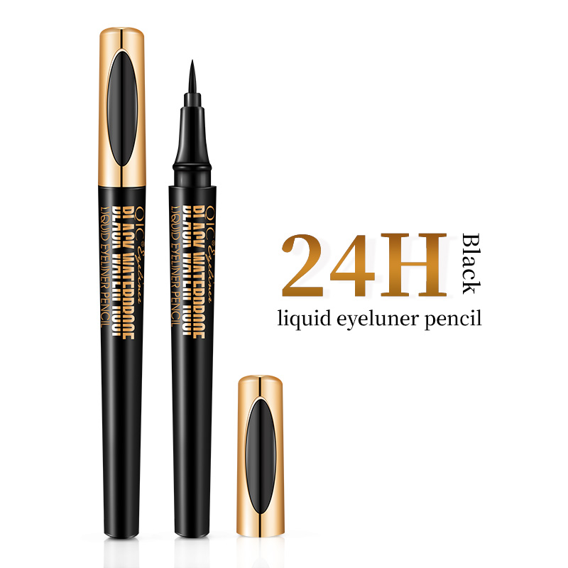 Liquid Eyeliner Pen Quick-drying Thick Black Eyeliner Smooth And Non-smudge Makeup Pencil