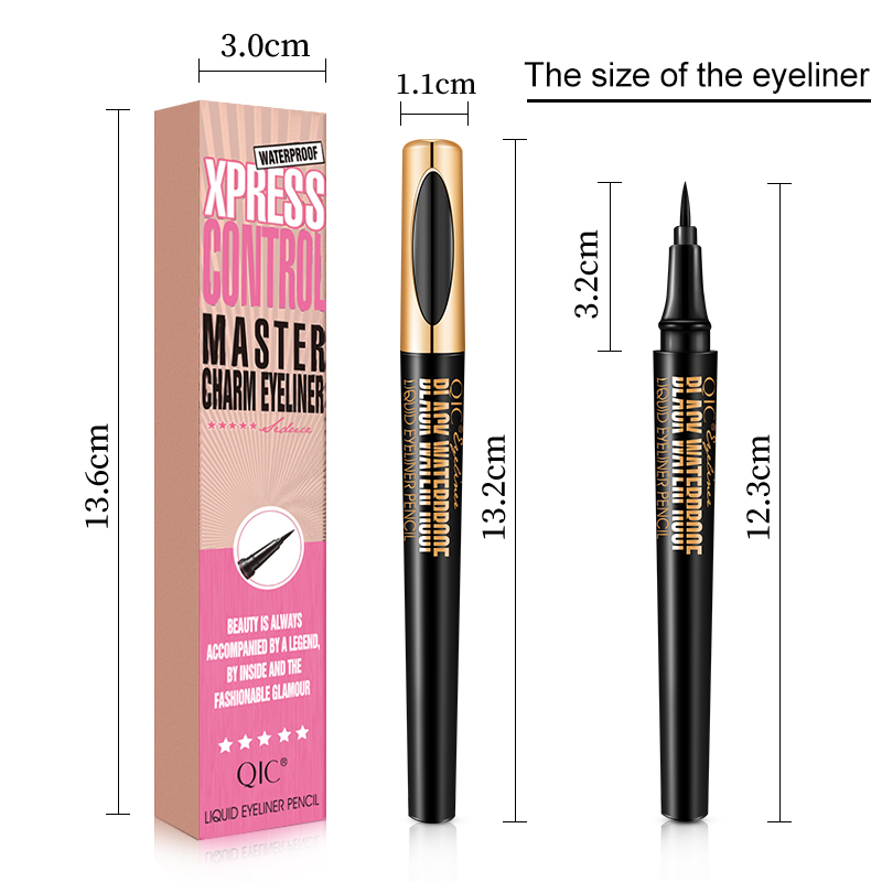 Liquid Eyeliner Pen Quick-drying Thick Black Eyeliner Smooth And Non-smudge Makeup Pencil