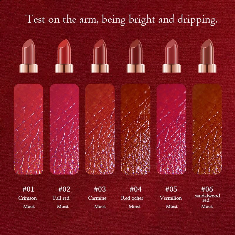 Pink Leopard Print Velvet Matte Matte Lipstick Recommended Net Red Lip Glaze Cosmetic Makeup