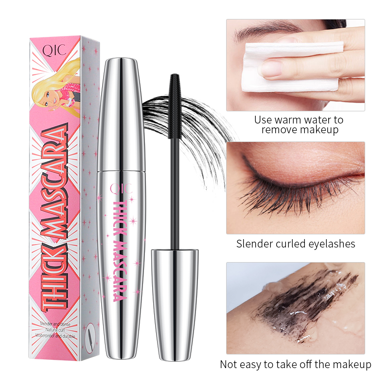 Long, Thick, Waterproof and Non-smudge Mascara