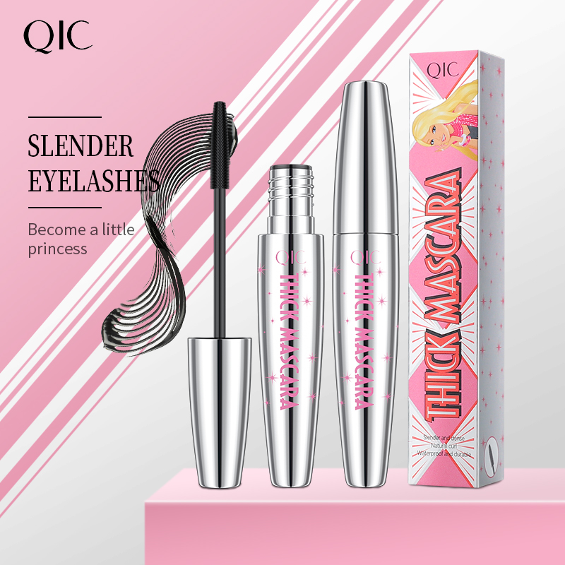 Long, Thick, Waterproof and Non-smudge Mascara