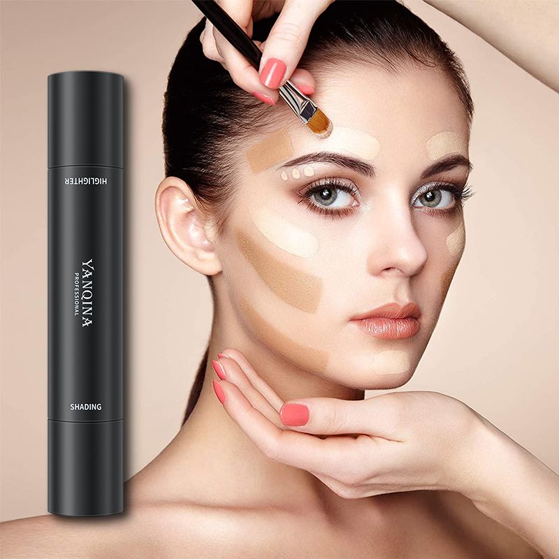 Concealer Facial Concealer Brightening Shadow Three-dimensional Two-in-One Concealer Highlighter