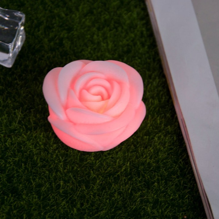 Night Lamp Color Changed Romantic Rose Flower Ligh