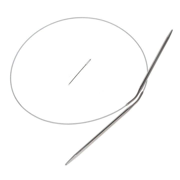 Stainless Steel Circular Knitting Needles 11PCS