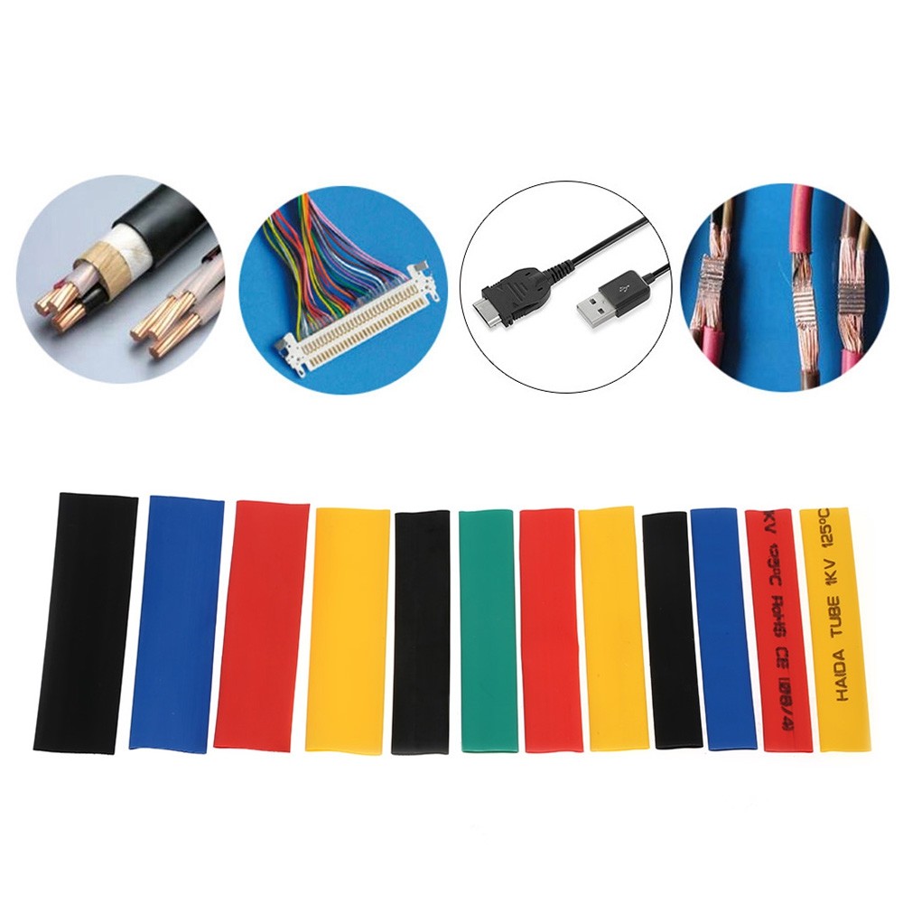 Heat Shrink Tubing Tube Wrap Sleeving 328pcs