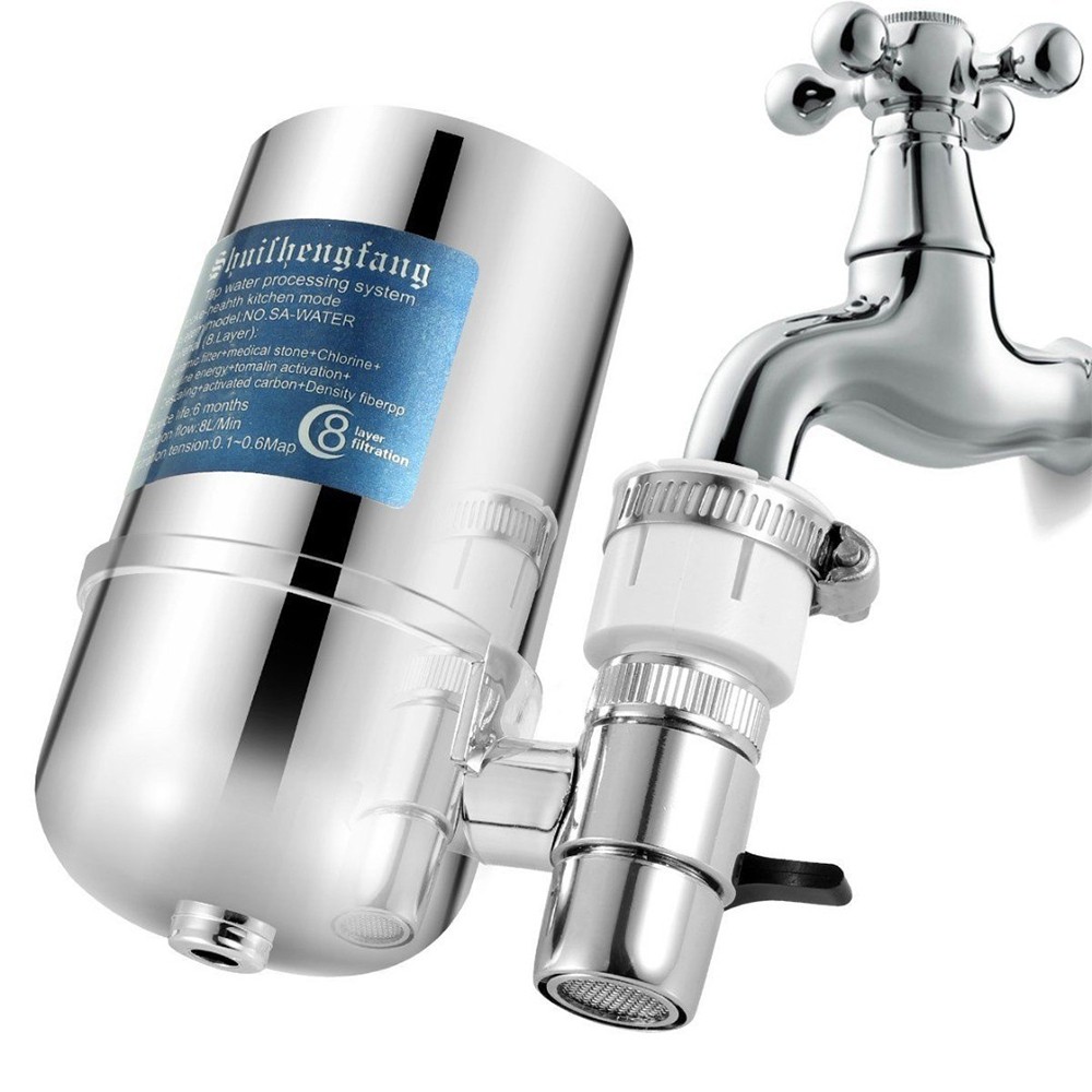 Household Tap Water Filter Removing Contaminants for Purification