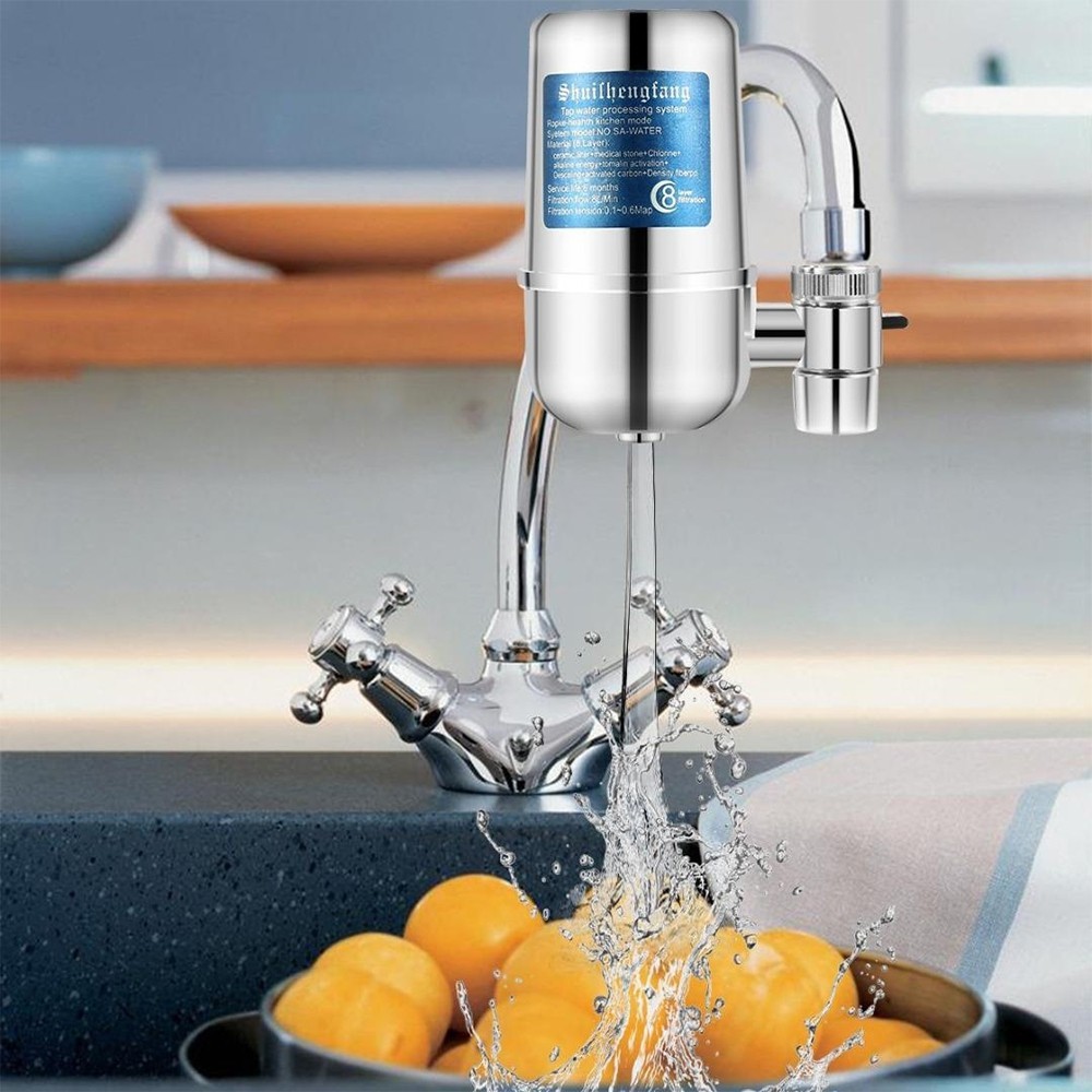 Household Tap Water Filter Removing Contaminants for Purification