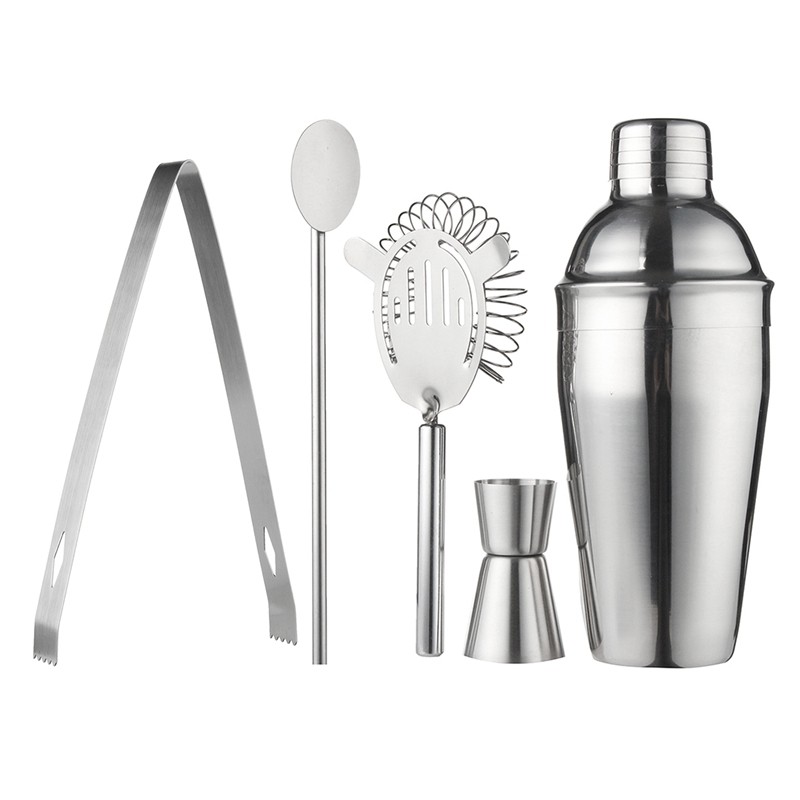 550ml Stainless Steel Cocktail Martini Shaker Cocktail Mixer Wine for Bar Party