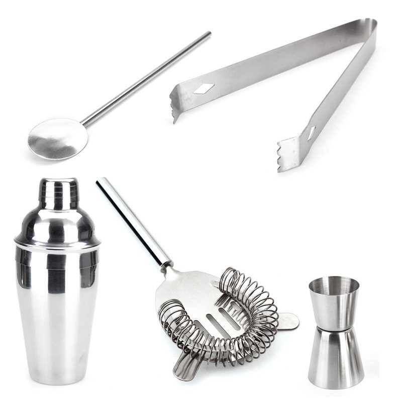 550ml Stainless Steel Cocktail Martini Shaker Cocktail Mixer Wine for Bar Party