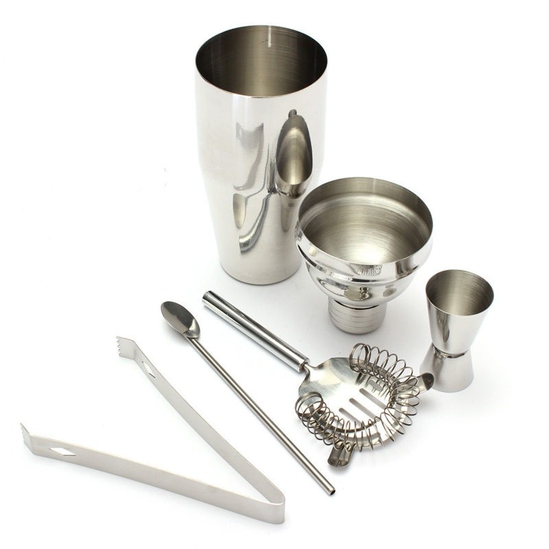 550ml Stainless Steel Cocktail Martini Shaker Cocktail Mixer Wine for Bar Party