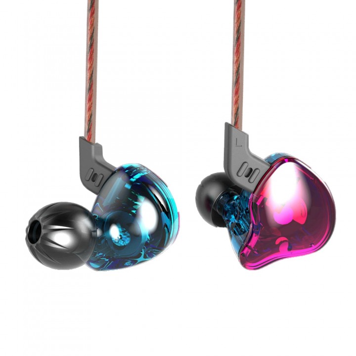 KZ ZST Wired Cable Detachable Noise-canceling In-e