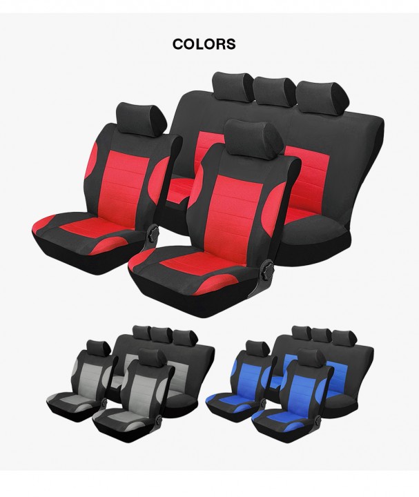 TIROL T24917 Universal Car Seat Covers Set 